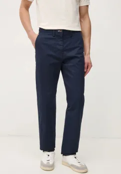 Gant pantaloni barbati, culoarea albastru marin, drept, 1505222 imagine