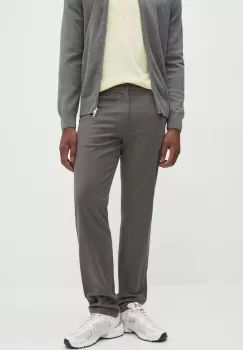 Gant pantaloni barbati, culoarea gri, drept, 1505231 imagine