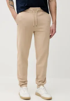 Gant pantaloni de trening culoarea bej, melanj imagine
