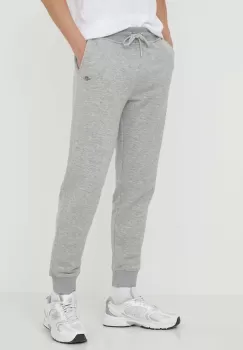 Gant pantaloni de trening culoarea gri, melanj imagine