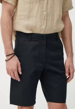 Gant pantaloni scurti din bumbac culoarea negru imagine