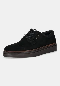 Gant pantofi de piele intoarsa Kinzoon culoarea negru, 31633019 imagine
