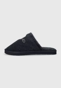 Gant papuci de lana Tamaware culoarea albastru marin, 27698377.G69 imagine