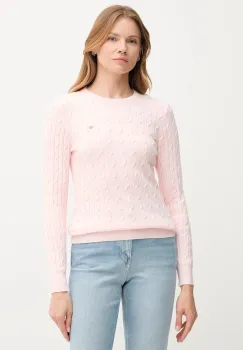 Gant pulover culoarea alb, light, 4800100 imagine