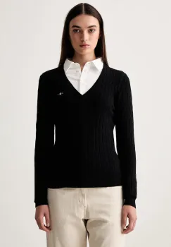 Gant pulover pentru femei cu bumbac imagine