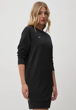 Gant rochie culoarea negru, mini, drept, 4200760 imagine