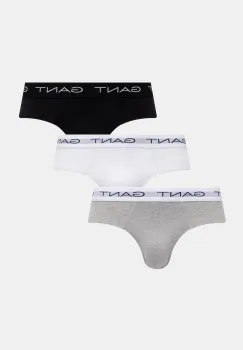 Gant slip 3-pack culoarea gri, 900023001 imagine
