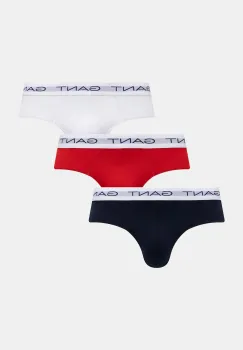 Gant slip 3-pack culoarea rosu, 900023001 imagine