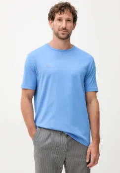 Gant tricou din bumbac culoarea roz, neted imagine