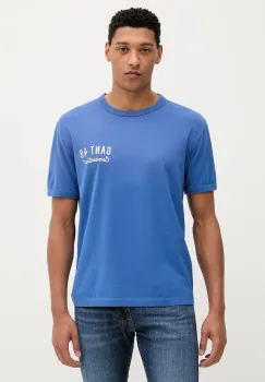 Gant tricou din bumbac culoarea violet, cu imprimeu, 2003314 imagine