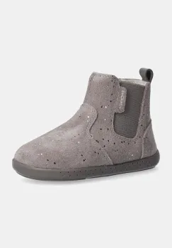 Garvalin cizme chelsea din piele intoarsa culoarea gri, 241303 imagine