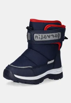 Garvalin cizme de iarna copii culoarea bleumarin, 251845 imagine