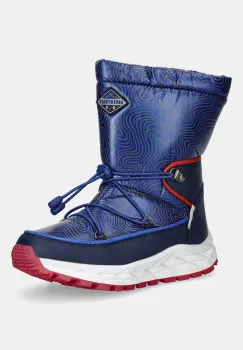 Garvalin cizme de iarna copii culoarea bleumarin, 251846 imagine