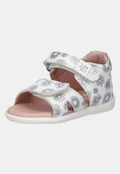Garvalin sandale din piele pentru copii culoarea alb, 252306 imagine