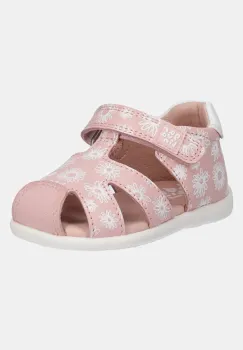 Garvalin sandale din piele pentru copii culoarea roz, 252305 imagine