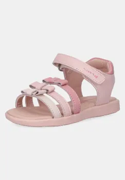 Garvalin sandale din piele pentru copii culoarea roz, 252427 imagine