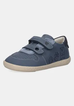 Garvalin tenisi din piele copii culoarea bleumarin, 251311 imagine