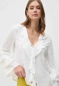 Gaudi bluza femei, culoarea alb, neted, 421FD45022 imagine