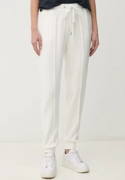 Gaudi pantaloni de trening femei, culoarea bej, neted, 511BD24004 imagine