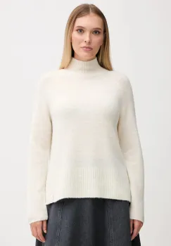 Gaudi pulover culoarea bej, cu guler, 521FD53011 imagine