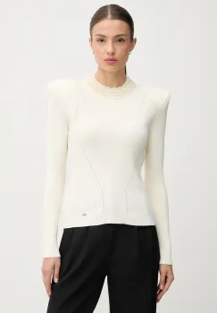 Gaudi pulover culoarea bej, light, 521FD53036 imagine