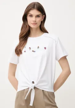 Gaudi tricou femei, culoarea alb, 511BD64026 imagine