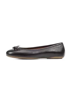 Geox balerini de piele D PALMARIA culoarea negru, D25MUB 000TU C9997 imagine