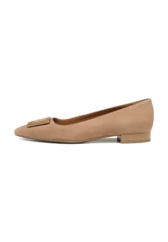 Geox balerini din piele intoarsa D CHARYSSA culoarea maro, D469BC 00021 C6372 imagine