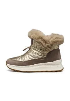 Geox botine D SPHERICA ACTIF X2 culoarea maro, cu platforma, izolare usoara, D46WPB 0LV22 C6172 imagine