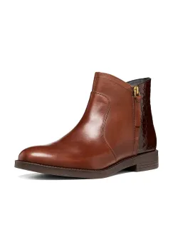 Geox  botine pentru femei din piele D ESMEENA imagine
