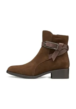 Geox  botine pentru femei din piele intoarsa D CAMEXIA WPF imagine