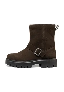 Geox  botine pentru femei din piele intoarsa D KLARGENA imagine