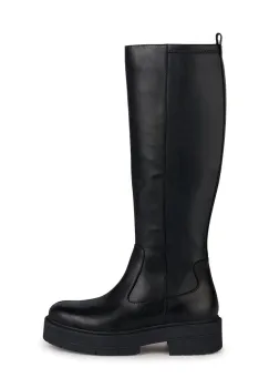 Geox cizme D SPHERICA EC7 F femei, culoarea negru, cu toc drept, D36VDF 043BC C9999 imagine