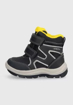 Geox cizme de iarna copii B263VD 0CEFU B FLANFIL B ABX culoarea albastru marin imagine