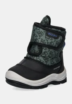Geox cizme de iarna copii FLANFIL ABX culoarea verde, B263VE.0BCMN imagine