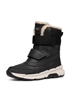 Geox cizme de iarna copii FLEXYPER PLUS culoarea negru, J46LCF.0MEFU imagine