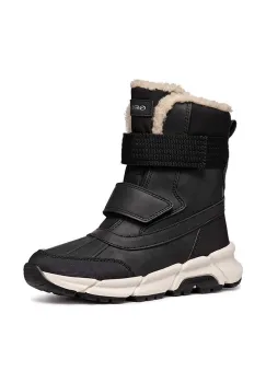Geox cizme de iarna copii FLEXYPER PLUS culoarea negru, J46LCF.0MEFU imagine