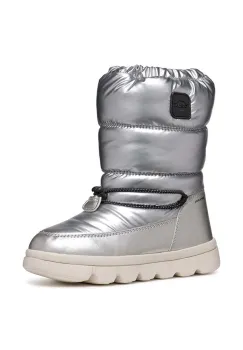 Geox cizme de iarna copii WILLABOOM culoarea argintiu, J46HWB.0LVNF imagine