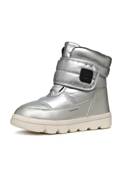 Geox cizme de iarna copii WILLABOOM culoarea argintiu, J46HWC.0LVNF imagine