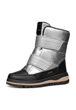 Geox cizme de iarna pentru copii ADELHIDE culoarea argintiu, J56EWA.0LVNF imagine