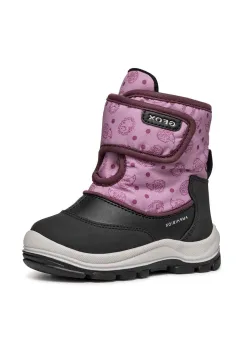 Geox cizme de iarna pentru copii B263WG 0BCMN B FLANFIL B ABX culoarea negru imagine