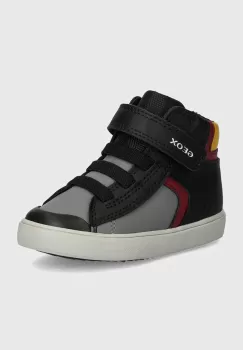 Geox cizme de iarna pentru copii BISLI culoarea negru, B461NA.054FU imagine