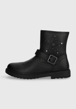 Geox cizme de iarna pentru copii culoarea negru imagine