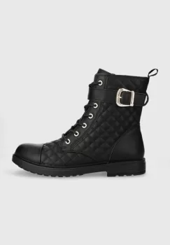 Geox cizme de iarna pentru copii culoarea negru imagine