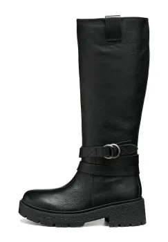 Geox  cizme pentru femei din piele D EIVETTE imagine