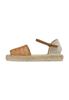 Geox espadrile D LAMPEDUSA culoarea maro, D55V0B 02MLM C5FH6 imagine