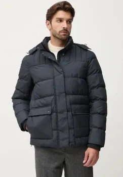 Geox geaca barbati, culoarea gri, de iarna, M4628U-T3141-F9112 imagine