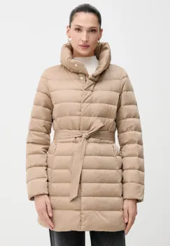 Geox geaca de puf BETTANIE culoarea bej, de tranzitie, W5626N T3122 imagine