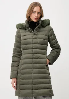 Geox geaca de puf BETTANIE culoarea verde, de iarna, W5626H T3122 imagine