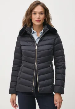 Geox geaca de puf femei, culoarea albastru marin, de iarna, W4626T-T3122-F1624 imagine